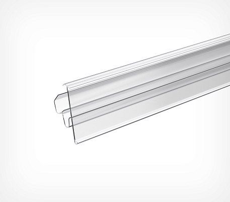 Ценникодержатель полочный LST двухпозиционный Ценникодержатель полочный LST двухпозиционный