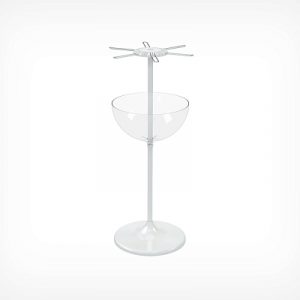 напольный дисплей 24 литра с держателем 6 крючков