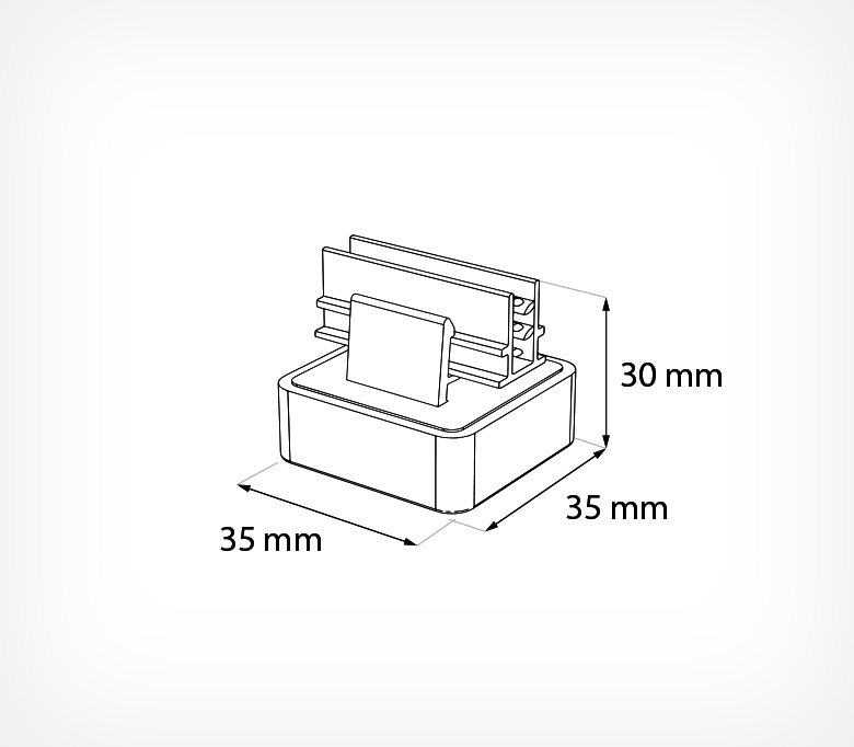 магнитный держатель под углом 90 к поверхности схема