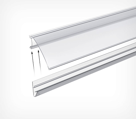 Ценникодержатель для создания угла наклона