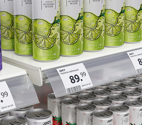 Ценникодержатель для создания угла наклона 4