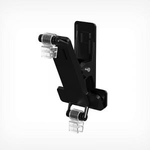 Прищепка с держателями под 2 рамки