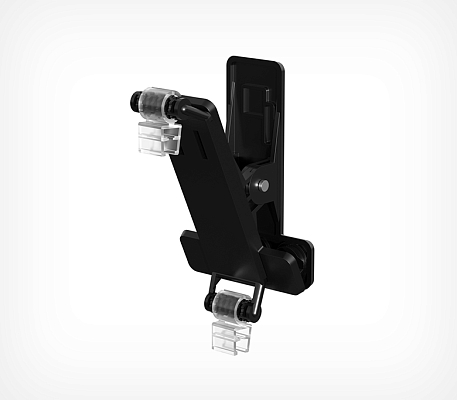 Прищепка с держателями под 2 рамки Прищепка с держателями под 2 рамки