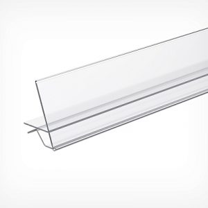 Ценникодержатель для стеклянных и деревянных полок