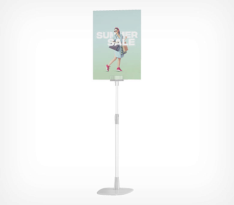 Держатель табличек из картона и пластика