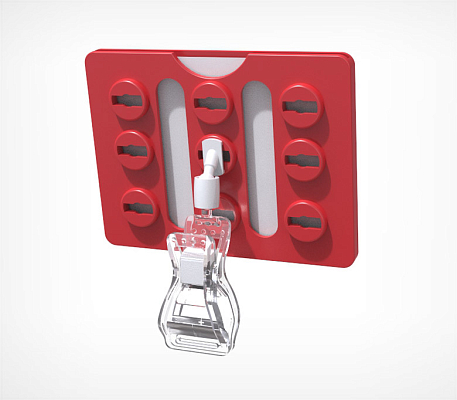 Переходник для крепления рамок ТЕХНО МИНИ на шарнирный держатель 2 Переходник для крепления рамок ТЕХНО МИНИ на шарнирный держатель